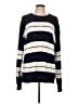 Christian Dior 100% Cotton Stripes Blue Vintage pullover sweater Size L - photo 1