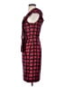 Marc by Marc Jacobs 100% Polyester Plaid Red Casual Dress Size 4 - photo 5