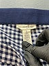 Maison Jules Checkered-gingham Blue Casual Pants Size L - photo 7