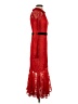 Three Floor Red Cocktail Dress Size 4 - photo 4