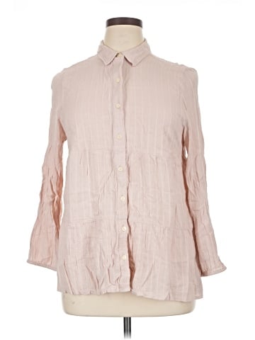 Style&Co 3/4 Sleeve Button-Down Shirt (view 1)