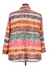 Ali Miles Animal Print Orange 3/4 Sleeve Blouse Size 3X - photo 2