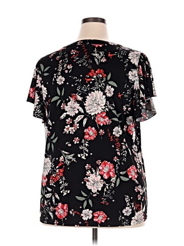 Perseption Concept Short Sleeve Blouse (view 2)