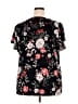 Perseption Concept Black Short Sleeve Blouse Size 2X - photo 2