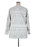Danskin Now 100% Polyester Print Gray Pullover Sweater Size 2X - photo 2