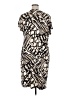 Dana Buchman Graphic Ivory Casual Dress Size XL - photo 2