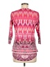 One World Pink 3/4 Sleeve T-Shirt Size M - photo 2