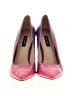 Steve Madden Color Block Purple Heels Size 9 - photo 2