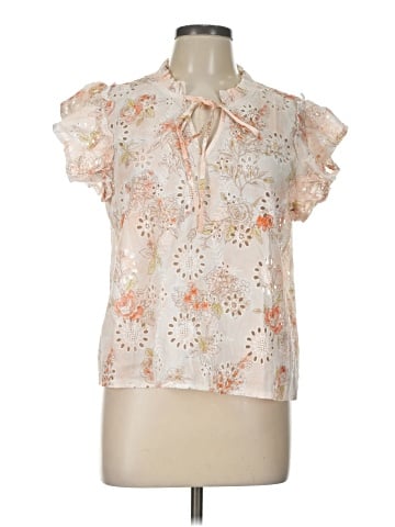 Solitaire Short Sleeve Blouse (view 1)