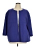 Eileen Fisher Blue Wool Coat Size XL - photo 1