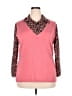 Studio 1940 Pink Long Sleeve Top Size 18 - photo 1