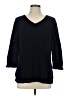 Talbots 100% Cotton Black Pullover Sweater Size L - photo 1
