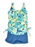 D&Co. Tropical Blue One Piece Swimsuit Size 12 - photo 1