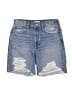 RE/DONE 100% Cotton Blue Denim Shorts Size 26 waist - photo 1
