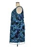 Connected Apparel 100% Polyester Print Blue Cocktail Dress Size 18 - photo 5