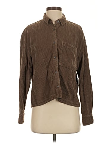 James Perse Long Sleeve Button-Down Shirt (view 1)