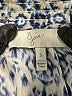 Joie 100% Silk Print Blue Silk Pants Size S - photo 7