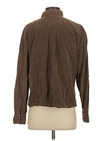 James Perse Long Sleeve Button-Down Shirt (view 2)