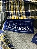 Basic Editions 100% Cotton Plaid Yellow Jacket Size 15 - photo 3