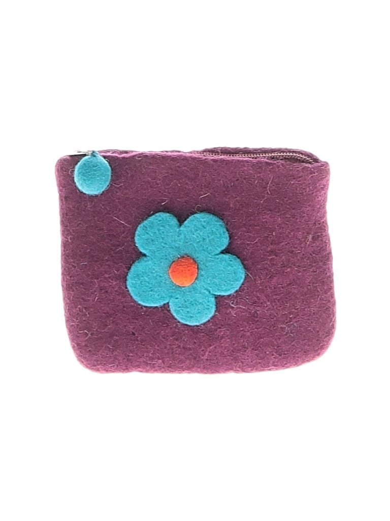 Pre-owned Unbranded Coin Purse In Purple