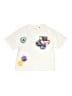 Zara Print Ivory Short Sleeve T-Shirt Size 11 - 12 - photo 1