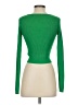 Pink Rose Green Cardigan Size S - photo 2