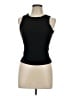 Meshki Solid Black Tank Top Size L - photo 1