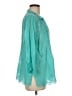 Johnny Was 100% Rayon Teal 3/4 Sleeve Blouse Size M - photo 4