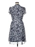 JBS 100% Polyester Paisley Blue Casual Dress Size 14 - photo 2