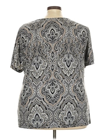 Croft & Barrow Short Sleeve Blouse (view 2)