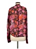 Steve Madden 100% Polyester Floral Pink Long Sleeve Blouse Size M - photo 2