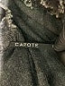 Capote 100% Polyester Gray Coat Size S - photo 6
