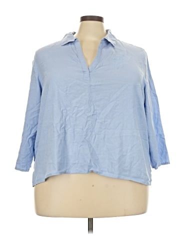 Calypso St. Barth 3/4 Sleeve Button-Down Shirt (view 1)