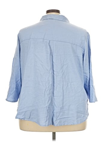 Calypso St. Barth 3/4 Sleeve Button-Down Shirt (view 2)