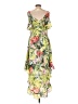 Tommy Bahama 100% Polyester Tropical Green Casual Dress Size L - photo 2