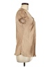 Agora 100% Polyester Tan Short Sleeve Blouse Size M - photo 4