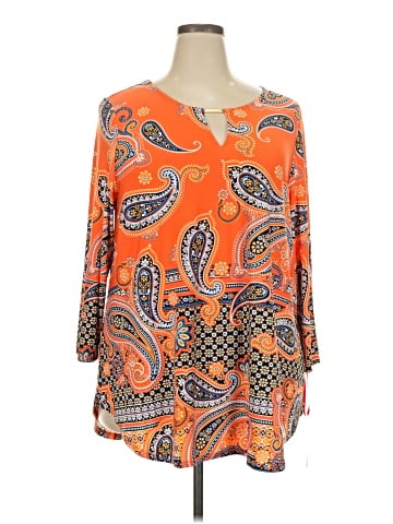 Ruby Rd. 3/4 Sleeve Blouse (view 1)