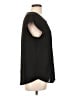 Daniel Rainn 100% Polyester Black Short Sleeve Blouse Size L - photo 4