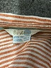 Boden Stripes Orange Long Sleeve Button-Down Shirt Size 16 (estimated) - photo 7