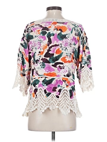 Democracy 3/4 Sleeve Blouse (view 2)