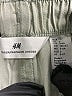 H&M 100% Cotton Solid Green Cargo Pants Size 6 - photo 3