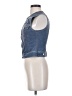 Alexander Wang Blue Denim Vest Size 2 - photo 5