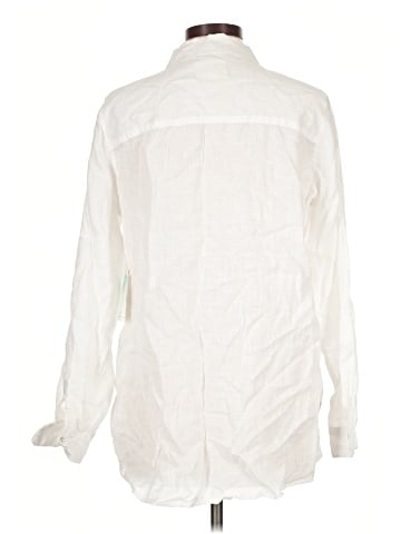 Sigrid Olsen Long Sleeve Button-Down Shirt (view 2)