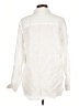Sigrid Olsen 100% Linen Ivory Long Sleeve Button-Down Shirt Size L - photo 2