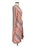 BCBGMAXAZRIA Print Orange Casual Dress Size S - photo 4