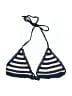 J.Crew 100% Cotton Stripes Blue Swimsuit Top Size M - photo 1