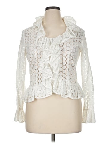 Anne Fontaine Long Sleeve Blouse (view 1)