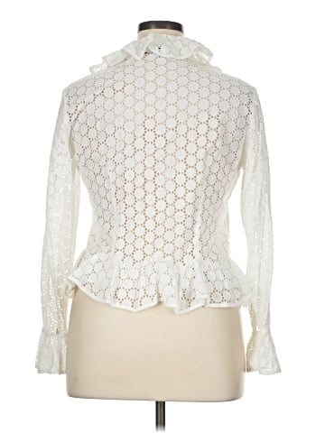 Anne Fontaine Long Sleeve Blouse (view 2)