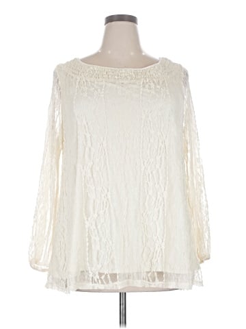 Style&Co Long Sleeve T-Shirt (view 1)