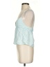 Subdued Teal Sleeveless Blouse Size S - photo 5